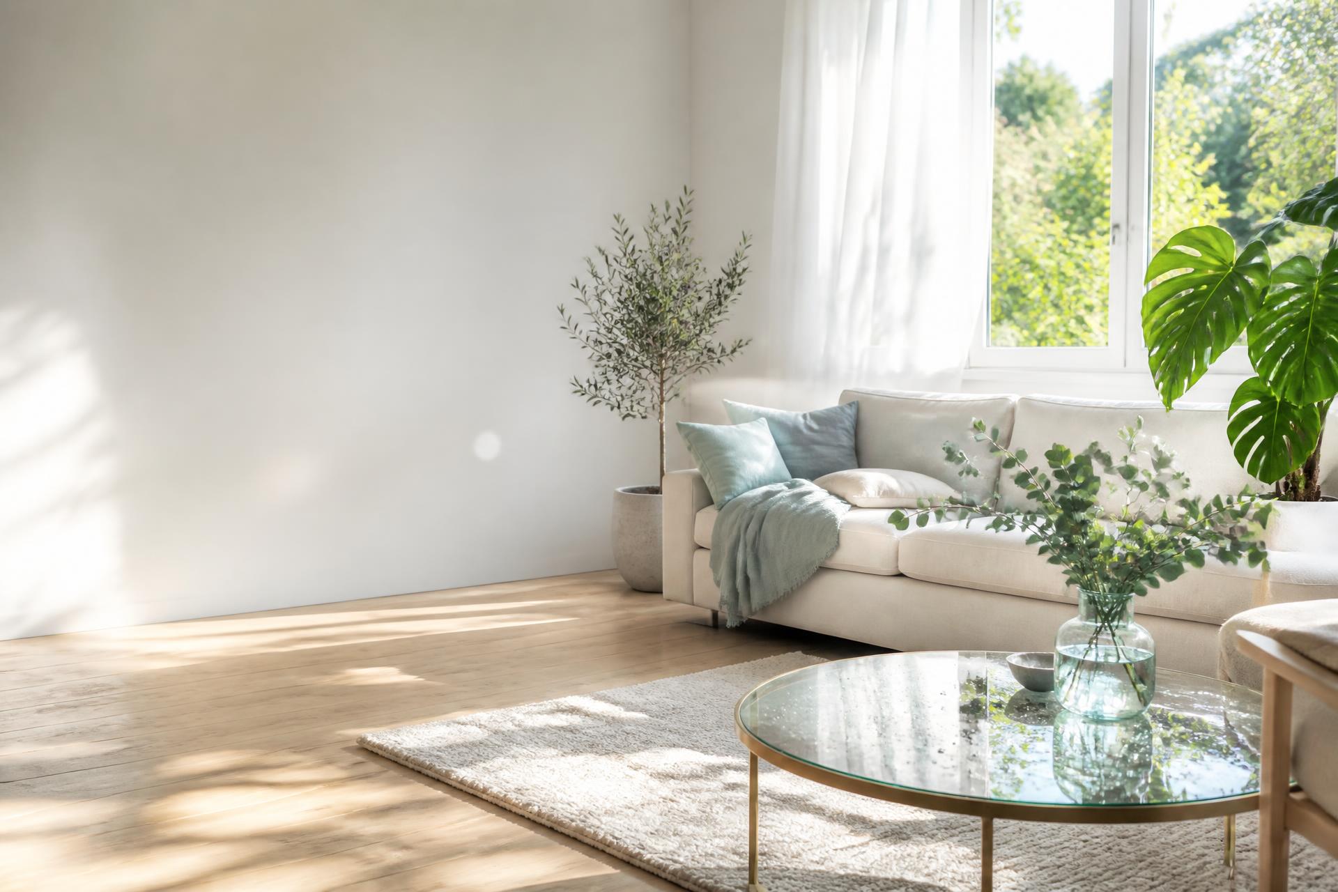 Sala luminosa e impecavelmente limpa